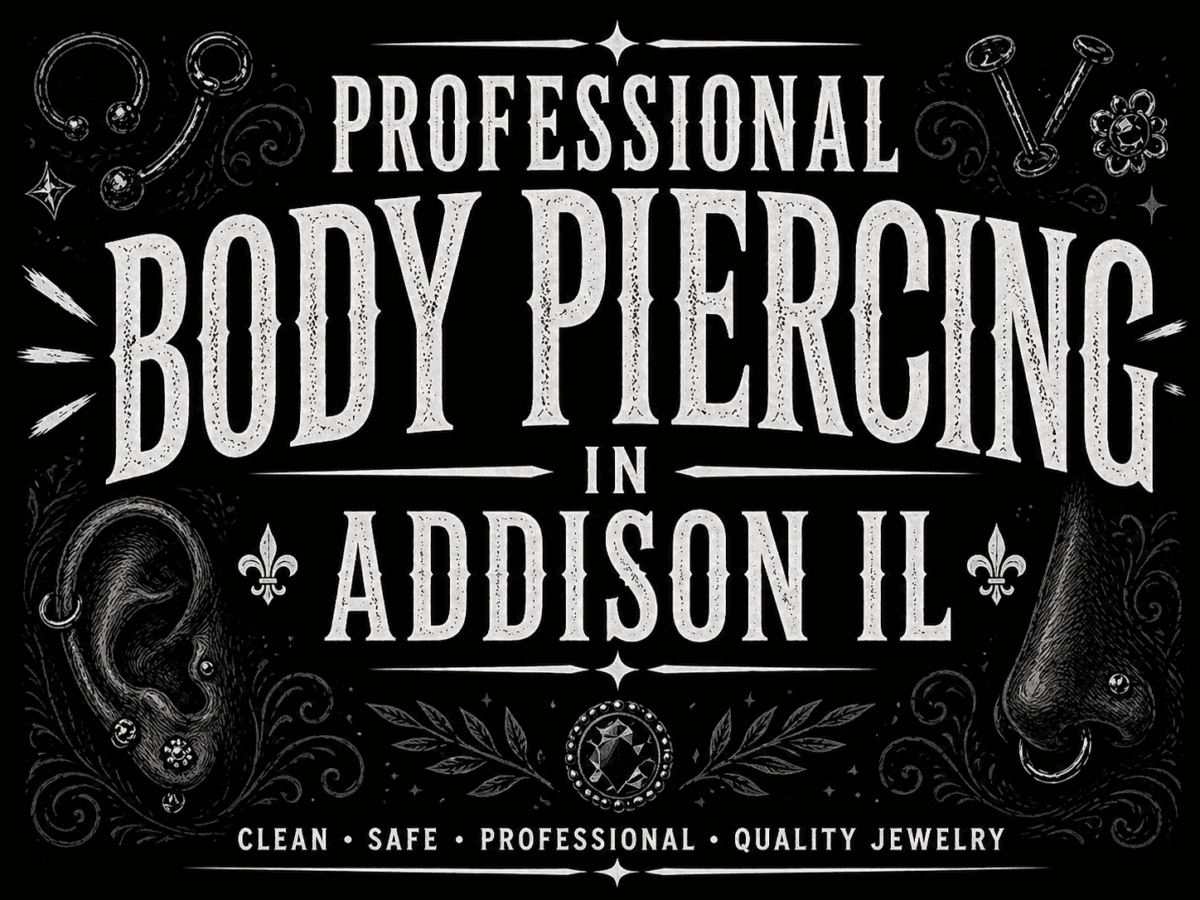 body piercing Addison il